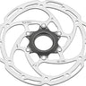 Tektro TR-35 Disc Brake Rotor - 140mm Center-Lock 1.8mm Thickness Silver