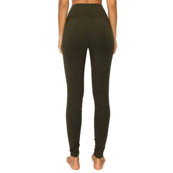 5" Yoga Band Premium Solid Activewear Leggings - Gio's Outdoors