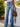 Women's High Waist Flare Jeans with Light Distressing and Classic Fit - Gio's Outdoors