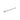 Burgtec Specialized 175.5mm Rear Axle 12x1.0mm Rhodium Silv