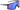 Optic Nerve Stone Cat Sunglasses - Matte Black Smoke Lens/Blue Mirror