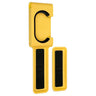 Cycloc Endo Wall Mounted Bike Storage Device Yellow  