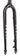 Surly Preamble Fork - 700c QRx100mm 1-1/8" Straight Steerer Black