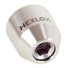 Hexlox Hexnut Axle Nut M10 Rear Silver