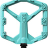 Crankbrothers Stamp 0 Pedals - Platform Composite 9/16" Turquoise Large
