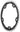 Full Speed Ahead Pro Road Triple Chainring - 42t 130 BCD Aluminum N-10 Black