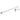 Burgtec Transition 175mm UDH Rear Axle Rhodium Silver