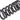 MRP Progressive Rear Shock Coil Spring 130mm Long 65mm Maximum Stroke 500+ Pound Spring Weight