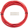 Jagwire 5mm Sport Brake Housing with Slick-Lube Liner 10M Roll Red