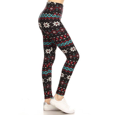 5" Yoga Band Buttery Soft High Waist Print Leggings - Gio's Outdoors