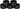 Full Speed Ahead 1-1/8"x20mm Headset Spacers Black Alloy with Logo Bag of 5