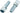 Jagwire M6 Adjusting Barrel - Aluminum Bag of 25 Silver