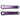 Leonardi Capo Crank Arms 175mm - Purple (Spindle Separate) 