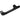Reverse Disc Brake Adapter PM-PM +60mm  Black