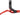 Promax Click V-Point Brake Lever - Long Reach Red
