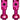 Muc-Off Big Bore Hyrid Tubeless Valve Stems - Medium 35mm Pink
