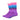 DeFeet Aireator 6" Socks Pink/Blue/Purple XL Pair
