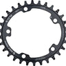 Wolf Tooth CAMO Aluminum Elliptical Chainring - 32t Wolf Tooth CAMO Mount Drop-Stop B BLK