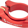 Wolf Tooth Components Quick Release Seatpost Clamp - 28.6mm QR Red