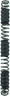 Ohlins Front Fork  Spring - For RXF38 60 lbs/in rate BLK bands Intended a 220-240 lbs rider