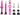 Wolf Tooth Tubeless Valve Stem Kit - 44 mm Pink