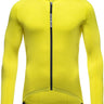 Gorewear Spinshift Long Sleeve Jersey - Neon Yellow Men's Small
