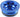 Hope V4 Small/E4 Disc Brake Caliper Bore Cap - Blue