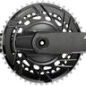 SRAM Force AXS Power Meter Crankset - 165mm 12-Speed 48/35t Thread Mount 8-Bolt PM Spider DUB Spindle Carbon E1