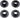 RockShox Rear Shock Eyelet Bearing Dust Shield Kit - Fits Deluxe Scott/NUDE C1+ 2023+