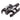 Wellgo C099 Clipless/Cage Pedals Black