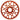 Wheels Manufacturing Gravel Direct Mount Chainring - 42t SRAM 8-Bolt Direct Mount 6.5mm Inboard Offset T-Type Chain Compatible Orange