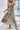 V-neck print loose high waist vest style long dress - Gio's Outdoors