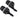 microSHIFT MS29-8 Twist Shifter Set 8-Speed Triple Shimano Compatible