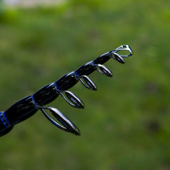 Reaction Tackle Telescopic Spinning Rod – Carbon Travel Fishing Rod – Collapsible Rod for Freshwater and Saltwater - NEW - Gio's Outdoors