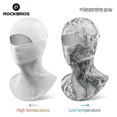 Fleece Balaclava Thermochromic Breathable Waterproof - Gio's Outdoors -ROCKBROSUSA