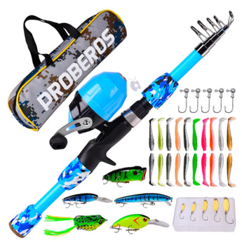 Kids Fishing Pole Set
