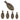 Reaction Tackle Punch Weights/ Tungsten Sinkers - Gio's Outdoors
