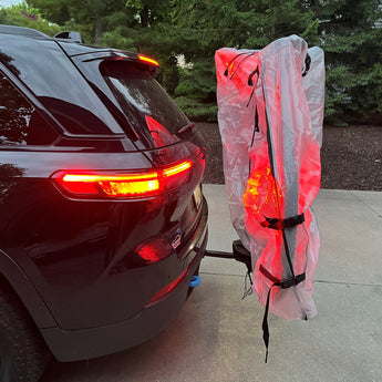 Dual or Single Ebike Cover Adjustable for 1 or 2 Bikes