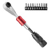 1/4-Inch Ratchet Socket Wrench Set 2.5-8mm Allen Hex Torx Sockets for Road  Mountain Bike Maintenance - Gio's Outdoors -ROCKBROSUSA