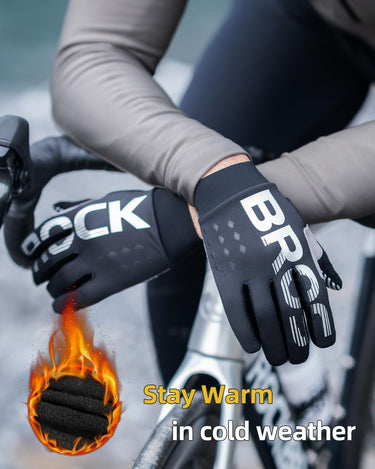 Warm Full Finger Cycling Gloves, Motorcycle Mountain - Gio's Outdoors -ROCKBROSUSA