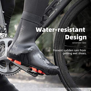 ROCKBROS Warm Windproof Water-Resistant Cycling Shoe Covers - Gio's Outdoors -ROCKBROSUSA