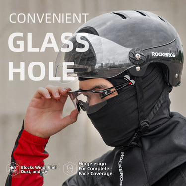ROCKBROS Windproof Ski Mask for Men, Breathable Motorcycle Mask - Gio's Outdoors -ROCKBROSUSA
