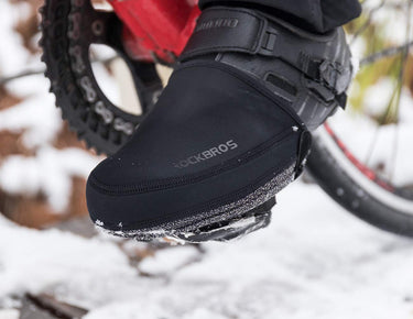 ROCKBROS Thermal Windproof Toe Covers for Cycling Shoes - Gio's Outdoors -ROCKBROSUSA