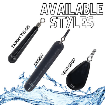 Reaction Tackle Tungsten Drop Shot Weights - Gio's Outdoors