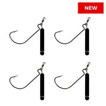 Reaction Tackle Tungsten Jika Rigs- 4PK - Gio's Outdoors