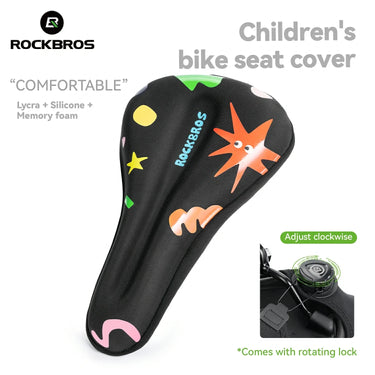 Gel Kids Bike Seat Cushion Cover - Gio's Outdoors -ROCKBROSUSA
