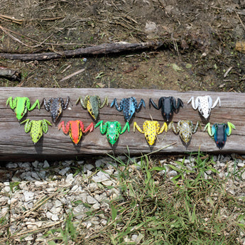 Reaction Tackle 2.25" Hollow Body Frogs with Swimming Legs (2-Pack) - Gio's Outdoors