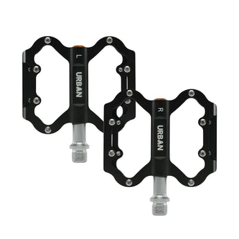 Lightweight Flat Platform MTB Pedals - Black