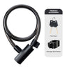 ROCKBROS Steel Cable Bike Lock - Anti-theft, Portable, Waterproof - Gio's Outdoors -ROCKBROSUSA