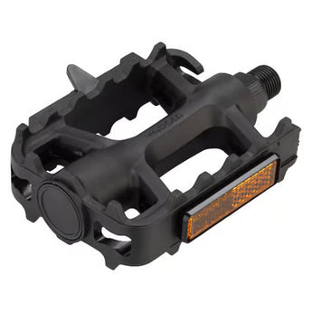 Dimension Mountain Basic Heavy-Duty Pedals - Platform Plastic 9/16" - Gio's Outdoors